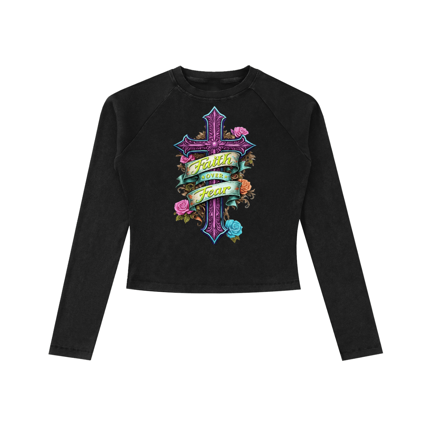 Faith Over Fear Long Sleeve - UpstateClothingCo