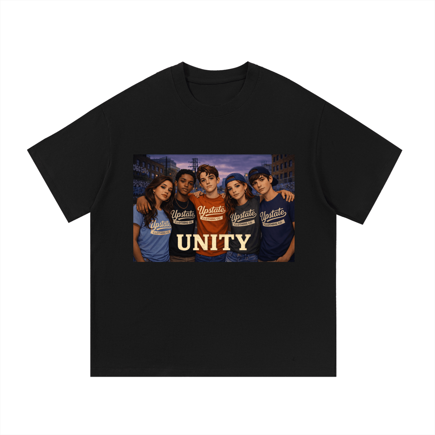 Unity Cotton T-Shirt - UpstateClothingCo